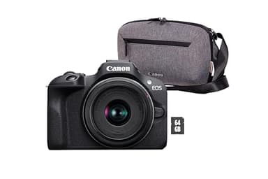 Canon EOS R100 Beginner-Friendly Mirrorless Camera Kit + RF-S 18-45mm