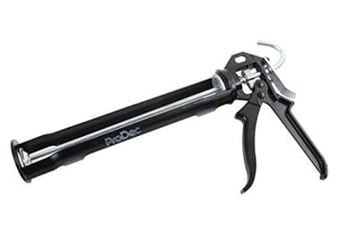ProDec Advance Heavy Duty Revolving Caulking Gun for Applying 400ml and 310ml Cartridge Caulks, Sealants, Silicones, Adhesives - Professional Applicator Suitable for High Viscosity Products