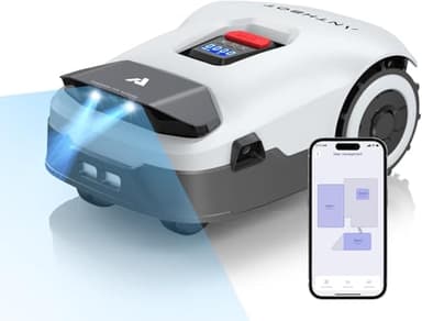 ANTHBOT Robot Lawn mower NO Wire - 600m², Full Band RTK+4-Eye Vision Robotic Lawn Mowers, Automatic Mapping, 20 Multi-zone Management, Accurate Obstacle Avoidance, APP Control