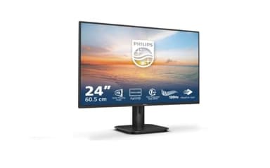 PHILIPS 24E1N1100A 23.8 inch FHD Monitor 120Hz, IPS Panel, 1ms MPRT, Speakers (1920x1080 HDMI 1x 1.4) Black