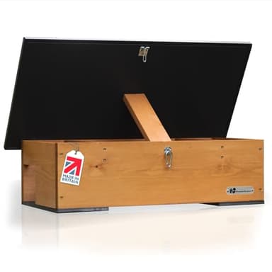 Riverside Woodcraft Hedgehog Eco Feeding Station With Anti Bacteria Coating