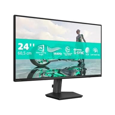 Philips Evnia 24M2N3200NF - 24 inch Full HD gaming monitor, 144 Hz, 4 ms, FreeSync, G-Sync comp. (1920x1080, HDMI 2.0, DisplayPort 1.4) black