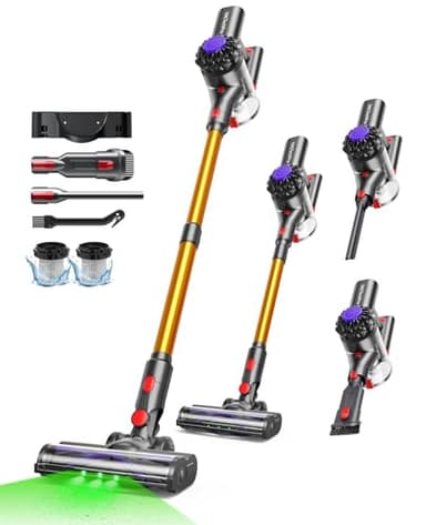 VACTechPro Cordless Vacuum Cleaner, Lightweight Powerful for Pet Hair Home