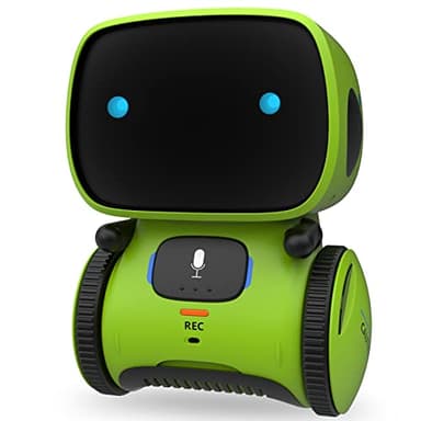 GILOBABY Interactive Smart Robot Toys, Intelligent Robot for Kids, Children Girls & Boys Robotic 3 Years Old Up, Voice Control & Touch Sense, Dance & Sing & Walk, Recorder & Speak Like You