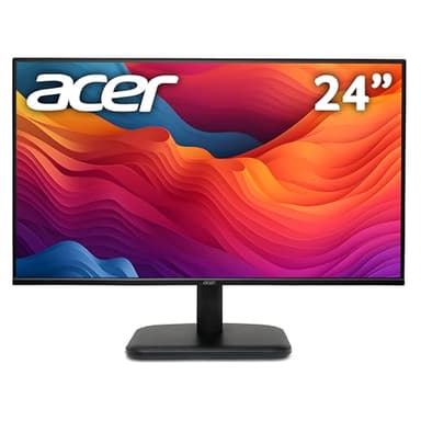 acer EK241YG 24 inch Full HD (1920 x 1080) Monitor - 120Hz, 1ms, IPS Panel, Adaptive Sync, 99% sRGB, HDMI, VGA