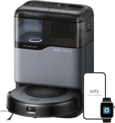 eufy Omni C20, Robot Vacuum Cleaner with Mop, All-in-One Station