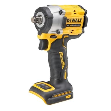 DEWALT 18V XR Brushless Cordless 1/2" Hog Ring Compact Impact Wrench, Bare, DCF921N-XJ