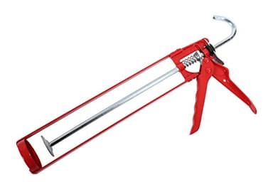 ProDec Extra Strong Skeleton Caulking Gun for Applying 400ml and 310ml Cartridge Caulks, Sealants, Silicones, Adhesives - Professional Heavy Duty Applicator Suitable for High Viscosity Products