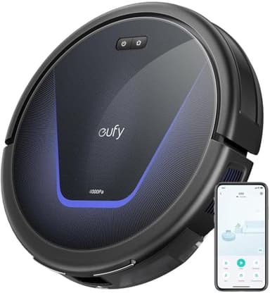 eufy Robot Vacuum Cleaner, G50, 4,000 Pa Strong Suction, Pro-Detangle Comb